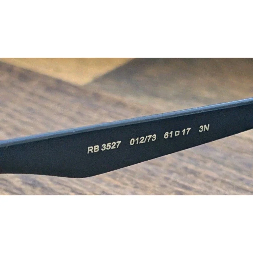 Ray-Ban RB3527 012/73 Sunglasses Black FRAMES ONLY